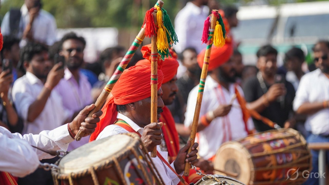 Vadya Mahotsav 2026 Grand Dhol-Tasha Pathak Performance London UK