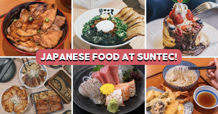 Suntec City Japanese Food Guide: 11 Places For Fresh Udon, Souffle Pancakes And More